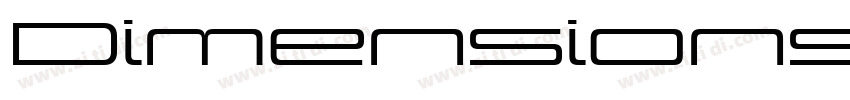 DimensionsW03 500R R字体转换